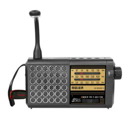 Επαναφορτιζόμενο ραδιόφωνο Retro - M9002BTS - 120189