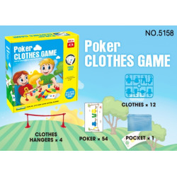 Παιχνίδι Πόκερ ρούχων - 5158 - 000008P