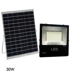 Ηλιακός προβολέας LED με πάνελ - 5054 - 30W - 718991-1