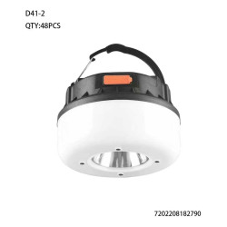 Επαναφορτιζόμενη λάμπα-φαναράκι LED - D41-2 - 182790