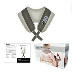 Συσκευή μασάζ αυχένα-πλάτης - Cervical massage shawls - 644635