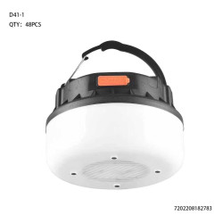 Επαναφορτιζόμενη λάμπα-φαναράκι LED - D41-1 - 182783