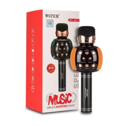Ασύρματο μικρόφωνο Karaoke με ηχείο - WS2911 - 829114 - Orange