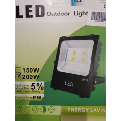 Προβολέας LED - 200W - 6000K - IP66 - 012007