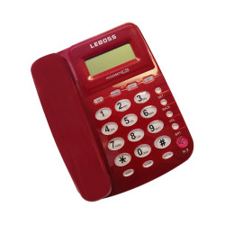 Ενσύρματο σταθερό τηλέφωνο - L25 - 700252 - Red