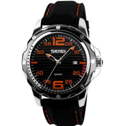 Αναλογικό ρολόι χειρός – Skmei - 0992 - 209926 - Black/Orange