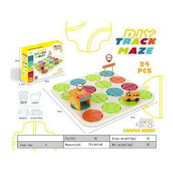 Επιτραπέζιο παιχνίδι - Block Track - 34pcs - 2023-1 - 677101