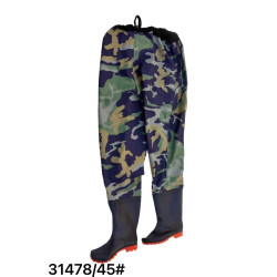 Αδιάβροχο παντελόνι με γαλότσα - Camo - No.45 - 31478