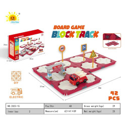 Επιτραπέζιο παιχνίδι - Block Track - 42pcs - 2023-15 - 677104T