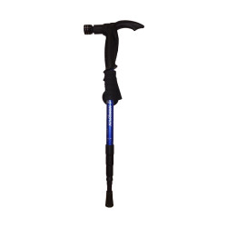Τηλεσκοπικό μπαστούνι ορειβασίας με φακό - Μπατόν – 9 - 138338 - Blue