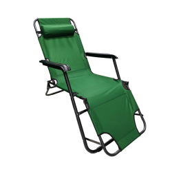 Πτυσσόμενη καρέκλα - ξαπλώστρα παραλίας - 1236 - 270942 - Green