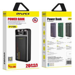 Powerbank - 20.000mah - P78K - 22.5W - AWEI - 004855