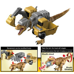 Παιχνίδι Δεινόσαυρος που μετατρέπεται σε όχημα - KL501B - 161161