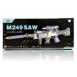 Παιδικό όπλο με ήχο & φωτισμό - M249 - 161208