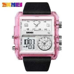 Ψηφιακό/αναλογικό ρολόι χειρός – Skmei - 2020 - Pink