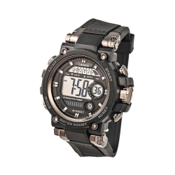 Ψηφιακό ρολόι χειρός - 9047 - Lasika - 790479 - Black/Bronze
