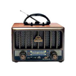 Επαναφορτιζόμενο ραδιόφωνο Retro - M1933BT - 019332 - Bronze