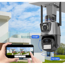 Κάμερα ασφαλείας IP Dual - Security Camera - WiFi - 310777