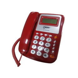 Ενσύρματο σταθερό τηλέφωνο - 025 - 210122 - Red