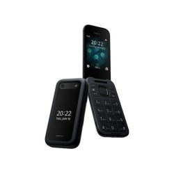 Nokia 2660 Flip Dual SIM Κινητό με Κουμπιά (Ελληνικό Menu) Μαύρο