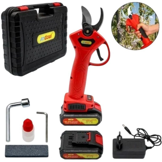 Andowl Ηλεκτρικό Κλαδευτήρι Μπαταρίας 48V Q-JD25 – Electric Pruning Shears