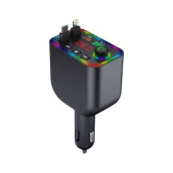 Transmitter αυτοκινήτου Bluetooth με 2 καλώδια φόρτισης – Y4 – 811771