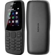 Nokia 106 Dual SIM Κινητό με Κουμπιά - Μαύρο