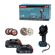 Genai Ασύρματος Γωνιακός Τροχός Μπαταρίας Brushless GN-721 48V – Cordless Brushless Angle Grinder