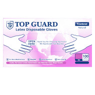 TOP GUARD ΓΑΝΤΙΑ ΛΑΤΕΞ (100τεμ.) - (LARGE) (ΦΠΑ 6%)